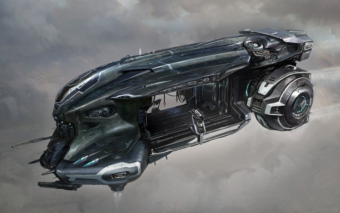 Spaceship from Dust 514