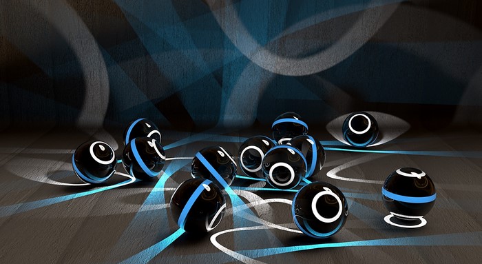 Abstract 3D CGI Digital Art