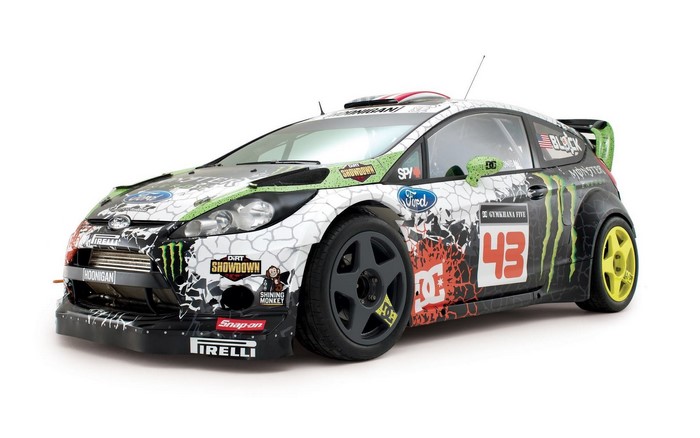 Ken Block's Ford Fiesta Rally Car