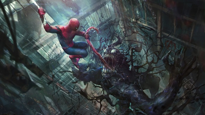Spider-Man vs Venom 4K