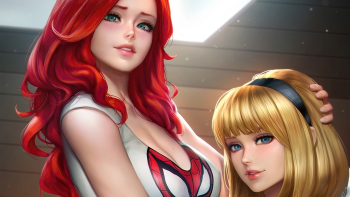 Gwen Stacy, Mary Jane Watson, 4K