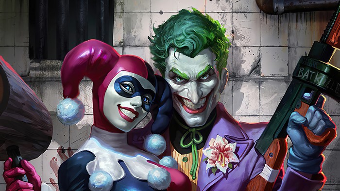 Joker and Harley Quinn from DC 4K