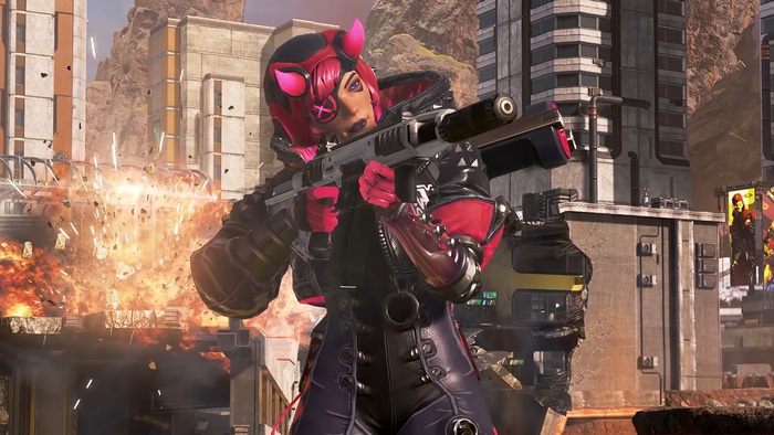 Wattson from Apex Legends in Cyberpunk Skin 4K