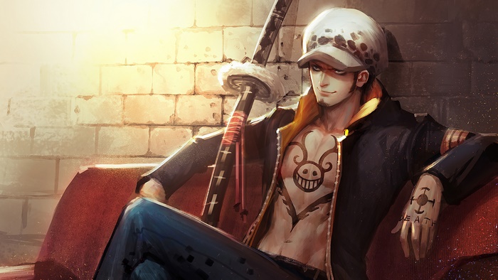 Trafalgar Law, One Piece, 4K