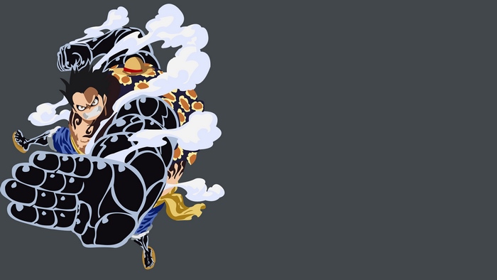 Monkey D. Luffy in Gear Fourth Boundman from One Piece 4K