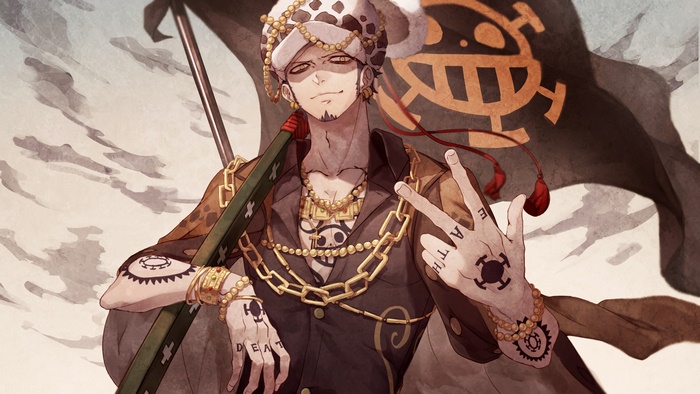 Trafalgar Law, One Piece, 4K