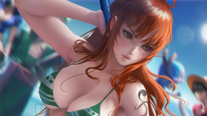 Nami, One Piece, 4K