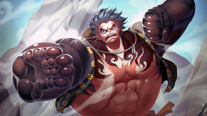Luffy, Boundman, Gear Fourth, One Piece, 4K