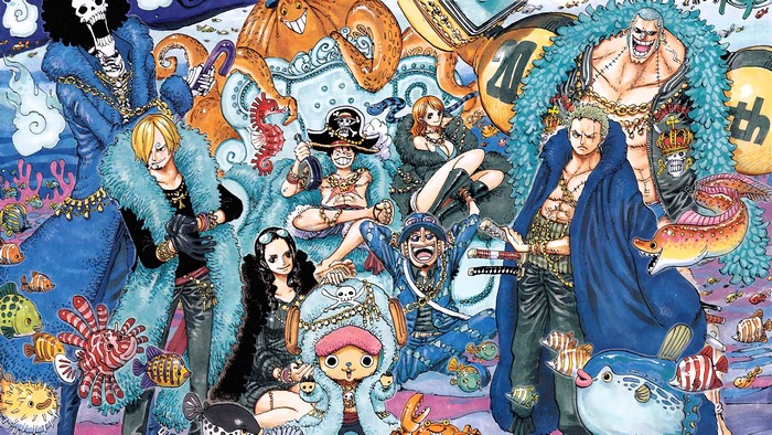 One Piece, Straw Hat Pirates, 4K