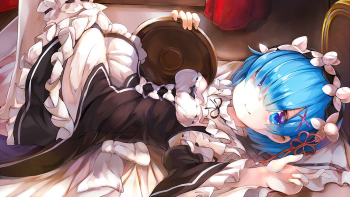 Rem from Re:Zero in 4K
