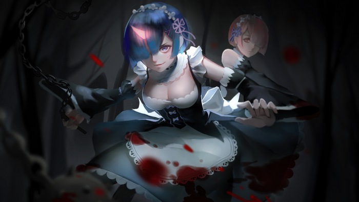 Rem and Ram from Re:Zero