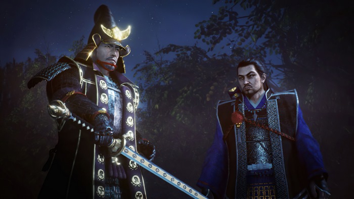 Two Samurai warriors in armor in Nioh 2 4K