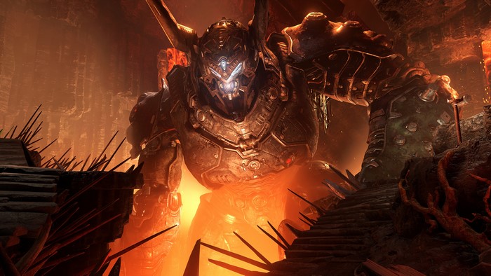 DOOM Eternal Hell Knight Monster 4K