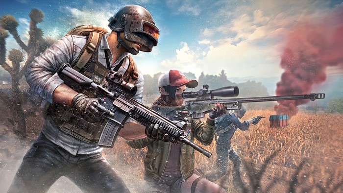 PUBG Squad with Guns 4K