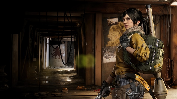 Girl with rocket launcher in PUBG Season 6 4K