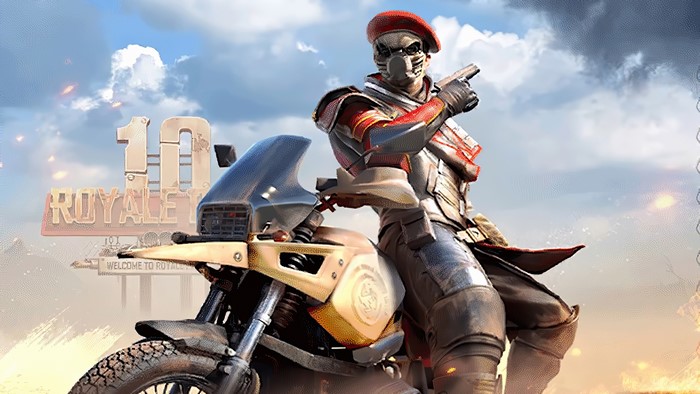 PUBG 10th Royale Biker Skin 4K
