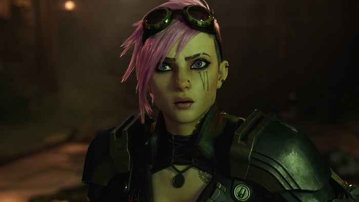 Vi from LoL 4K