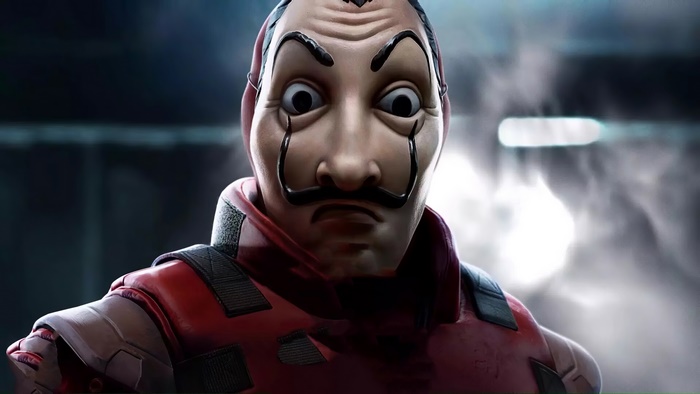 Money Heist, Mask, Rainbow Six Siege, 4K