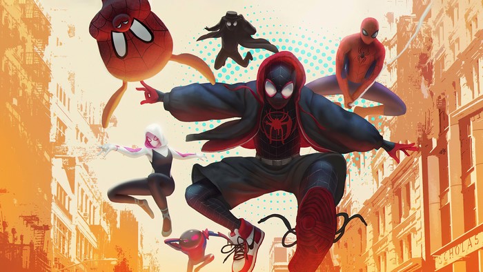 Spider-Man Into the Spider-Verse, Characters, 4K