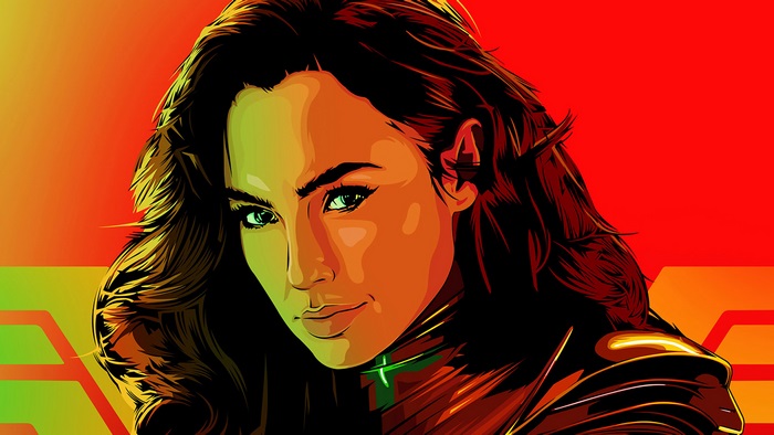Gal Gadot as Wonder Woman 1984 4K