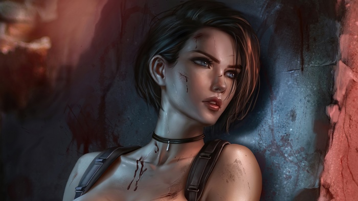 Jill Valentine, Resident Evil 3 Remake, 4K