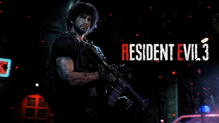 Carlos Oliveira from Resident Evil 3 Remake 4K
