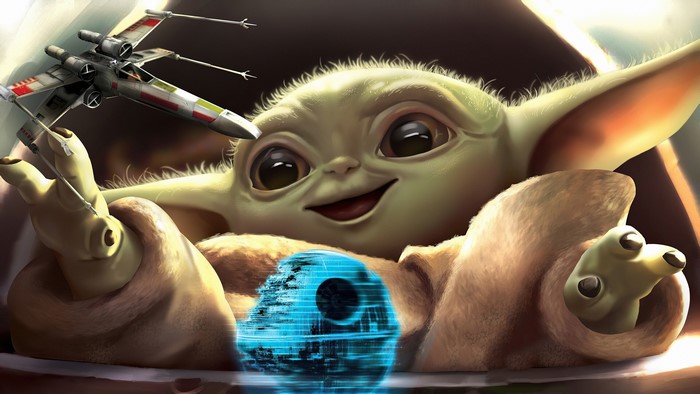 Baby Yoda, 4K