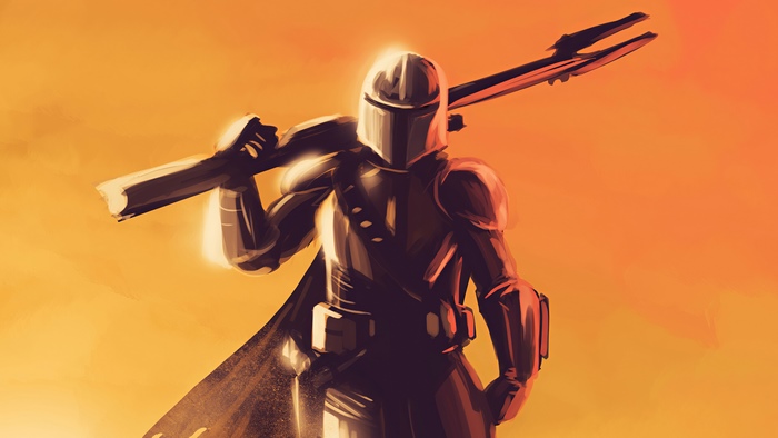 The Mandalorian from Star Wars 4K