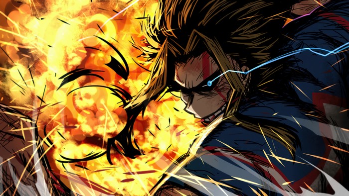 All Might, My Hero Academia, 4K