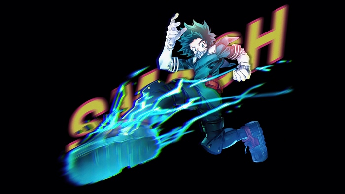 Izuku Midoriya, Smash, My Hero Academia, 4K