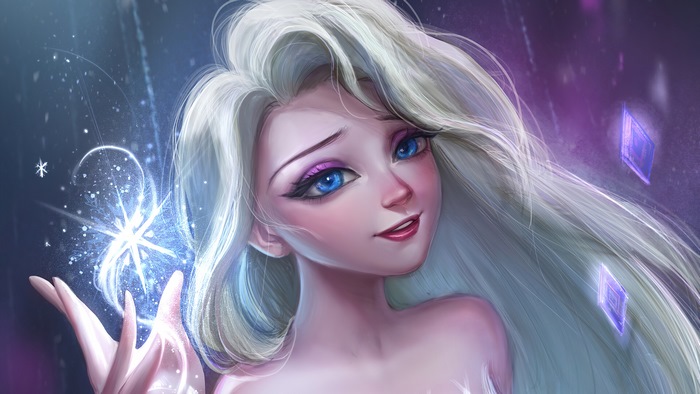 Elsa, Frozen 2, 4K