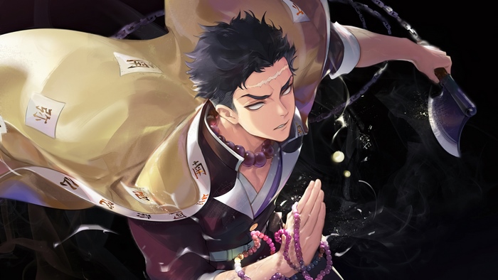 Himejima Gyoumei, Kimetsu no Yaiba, 4K