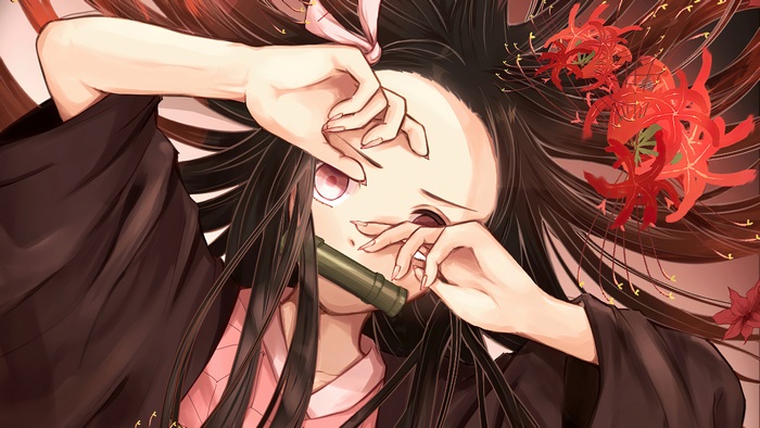 Nezuko, Kamado, Kimetsu no Yaiba, 4K
