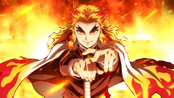 Kyojuro Rengoku, Kimetsu no Yaiba, 4K