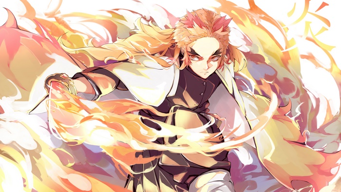 Kyojuro Rengoku from Kimetsu no Yaiba 4K