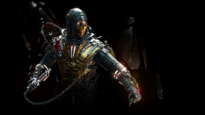 Scorpion from Mortal Kombat 4K