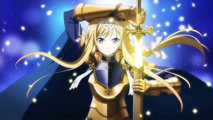 Alice Zuberg from Sword Art Online Alicization with Fragrant Olive Sword