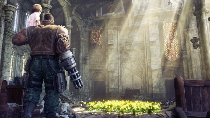 Barret Wallace from Final Fantasy 7 Remake 4K