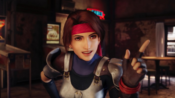 Jessie from Final Fantasy 7 Remake 4K