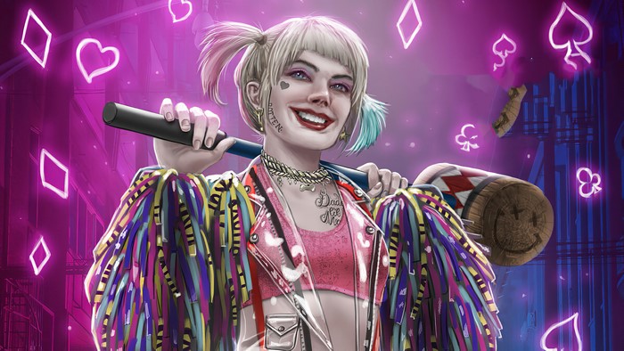 Harley Quinn from Birds of Prey 4K