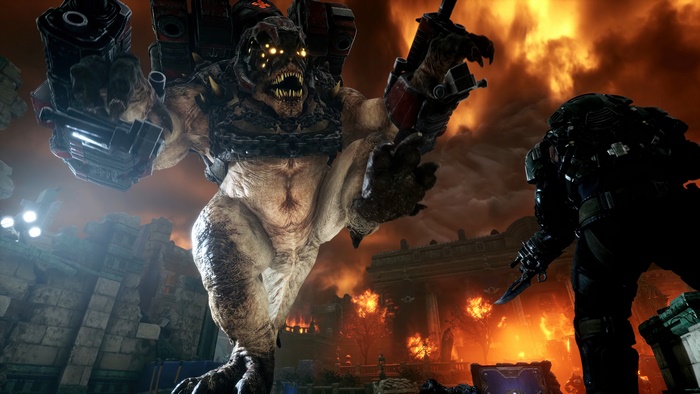 Brumak from Gears Tactics in 4K