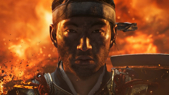 Jin Sakai from Ghost of Tsushima in 4K