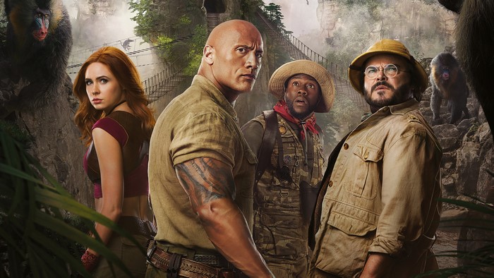Jumanji The Next Level Poster 4K