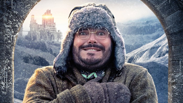 Jack Black as Shelly Oberon from Jumanji The Next Level 4K