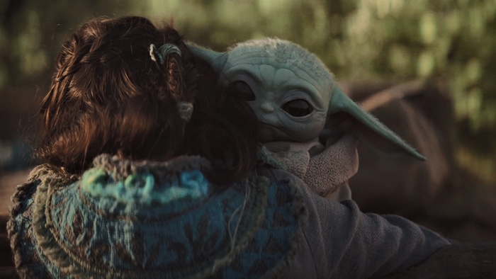 Baby Yoda from The Mandalorian 4K
