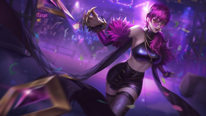 Evelynn, K/DA, LoL, 4K