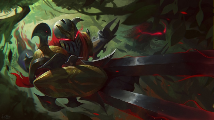 Zed from League of Legends 4K
