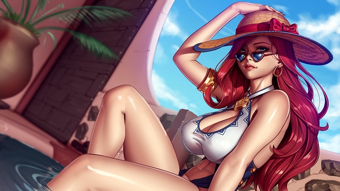 Miss Fortune from LoL in 4K