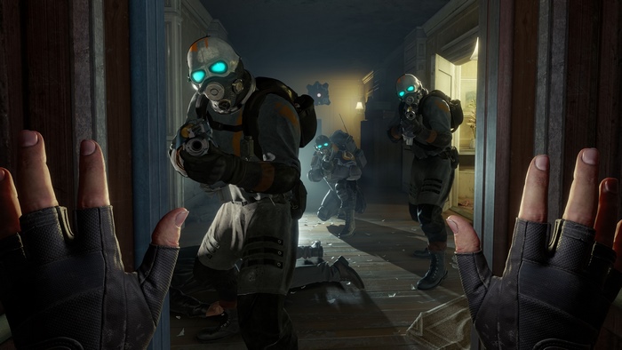 Combine soldiers in Half-Life: Alyx