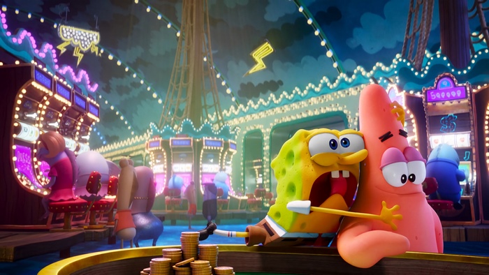 SpongeBob and Patrick in a Casino